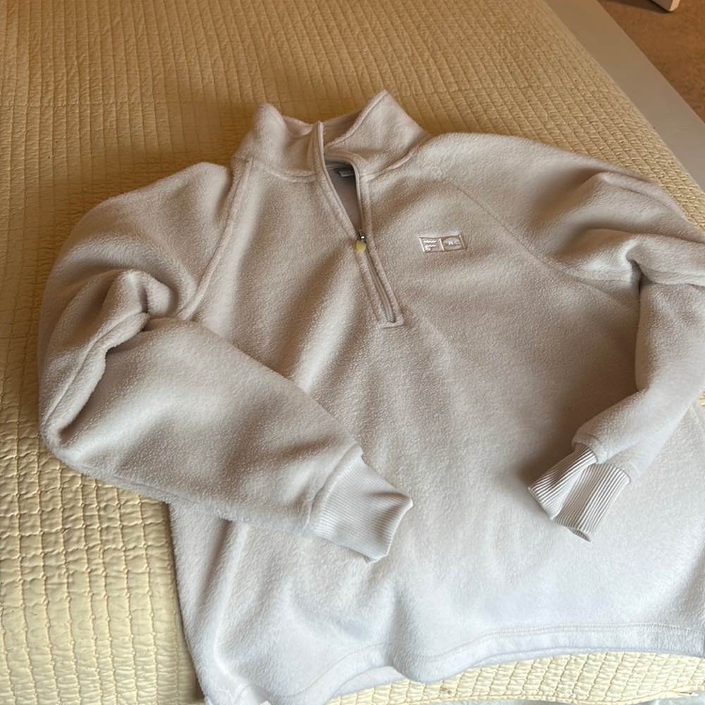 Fila ivory fleece jacket